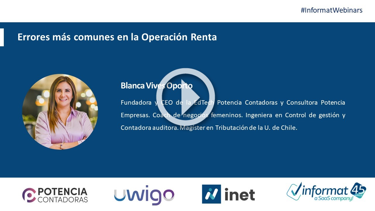 Webinar Errores más comunes en la Operación Renta play