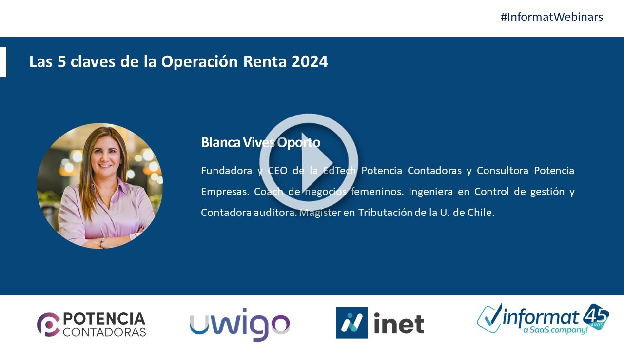 Webinar Las 5 claves de la Operación Renta 2024 play