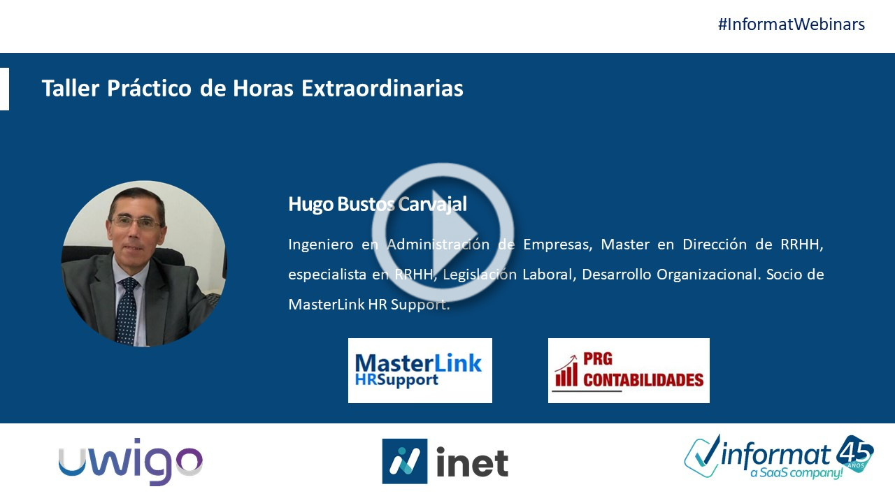 Webinar Taller Práctico de Horas Extraordinarias foto play